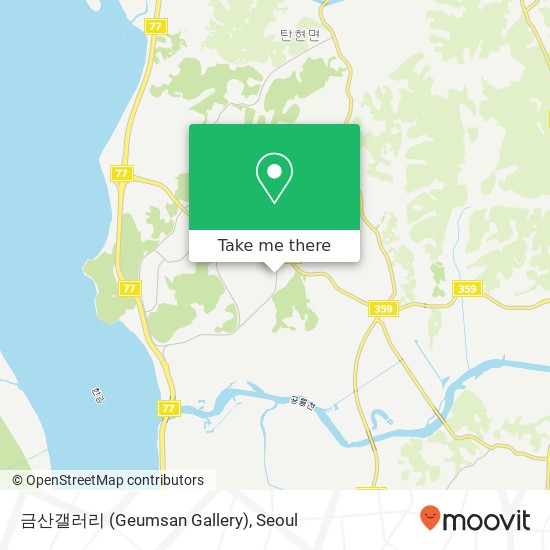 금산갤러리 (Geumsan Gallery) map