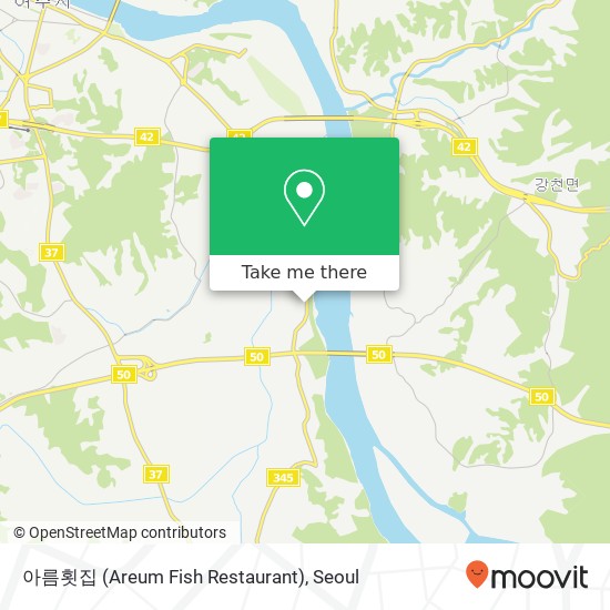 아름횟집 (Areum Fish Restaurant) map