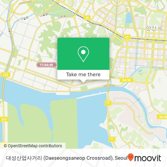 대성산업사거리 (Daeseongsaneop Crossroad) map