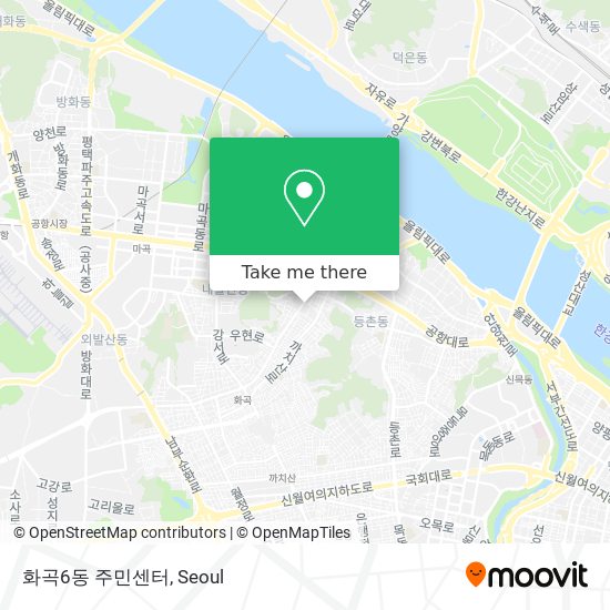 화곡6동 주민센터 map