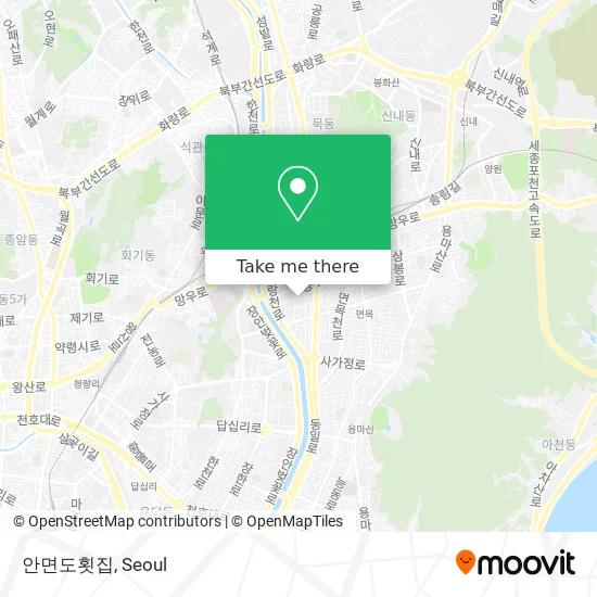 안면도횟집 map