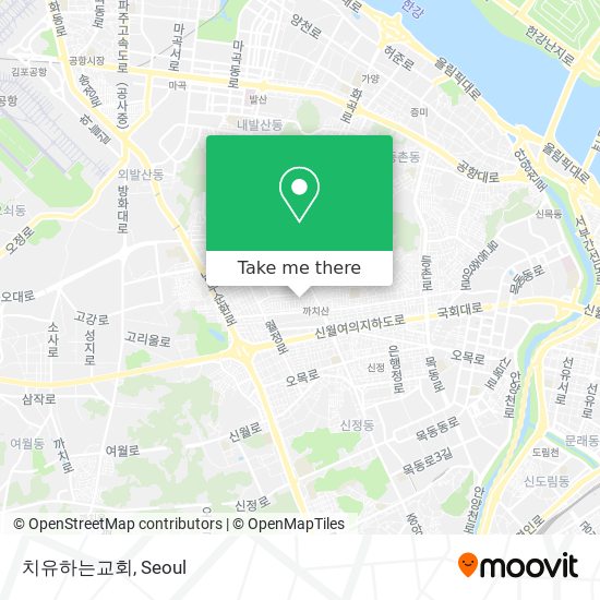 치유하는교회 map