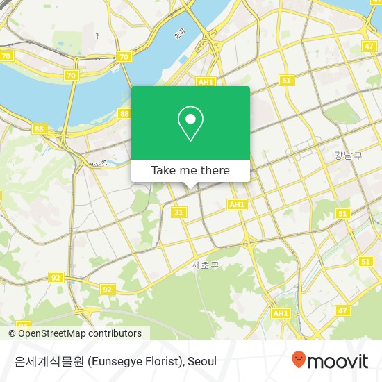 은세계식물원 (Eunsegye Florist) map