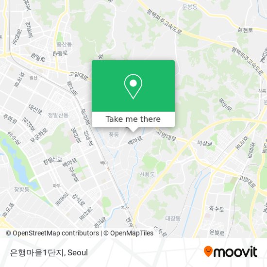 은행마을1단지 map