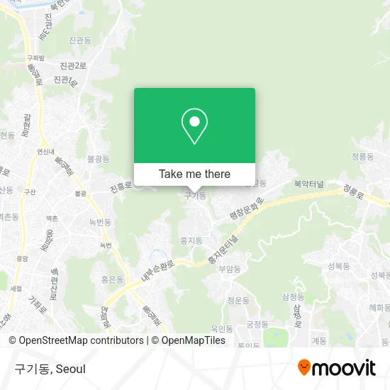 구기동 map