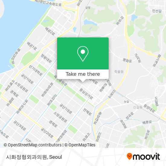 시화정형외과의원 map