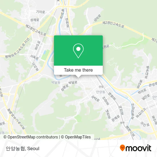안양농협 map