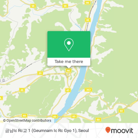금남Ic Rc교 1 (Geumnam Ic Rc Gyo 1) map
