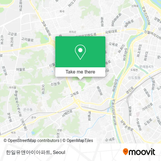 한일유앤아이아파트 map