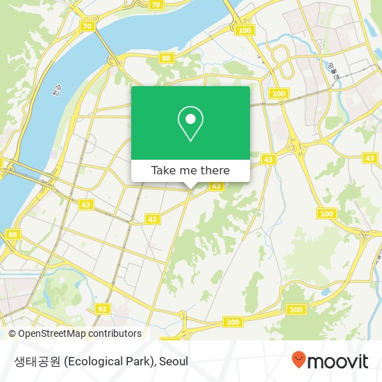 생태공원 (Ecological Park) map