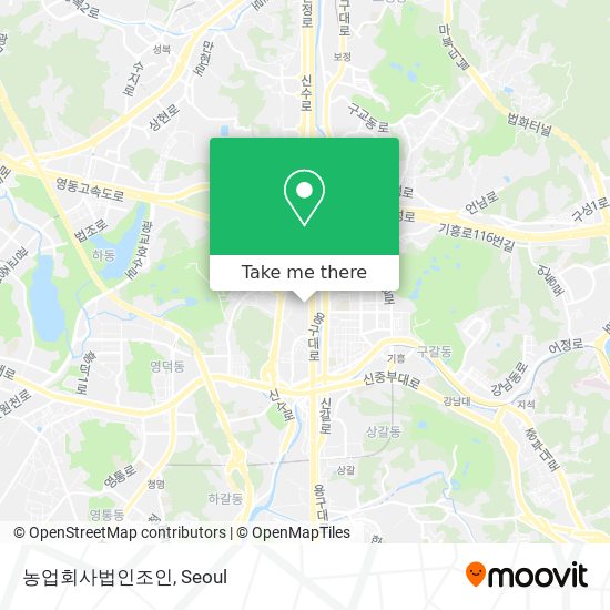 농업회사법인조인 map