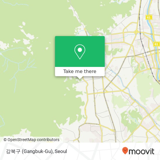 강북구 (Gangbuk-Gu) map