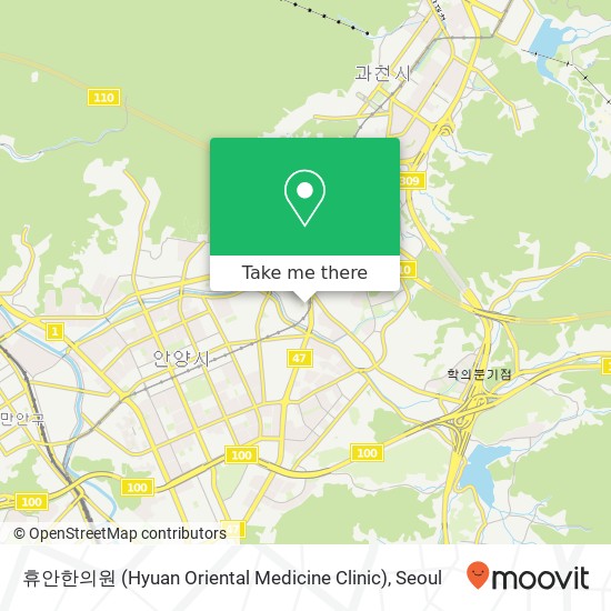 휴안한의원 (Hyuan Oriental Medicine Clinic) map