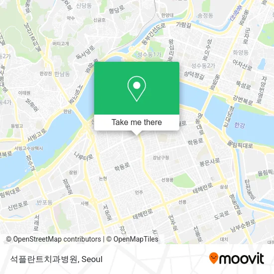 석플란트치과병원 map