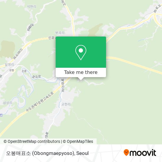 오봉매표소 (Obongmaepyoso) map