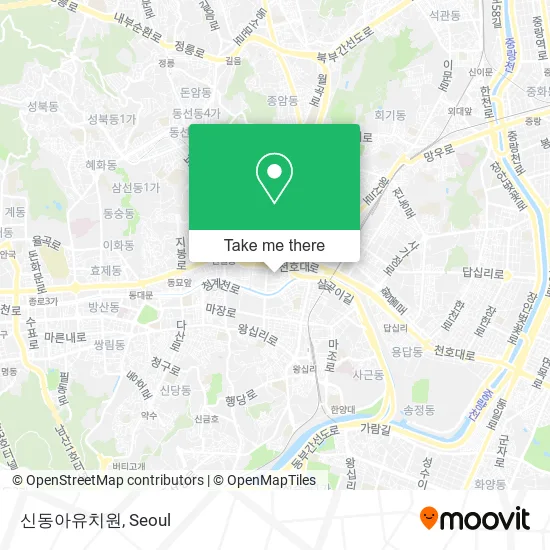 신동아유치원 map