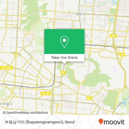 부평삼거리 (Bupyeongsamgeori) map