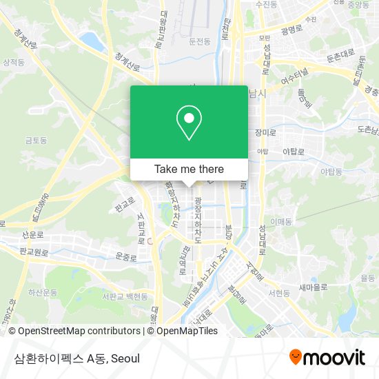삼환하이펙스 A동 map