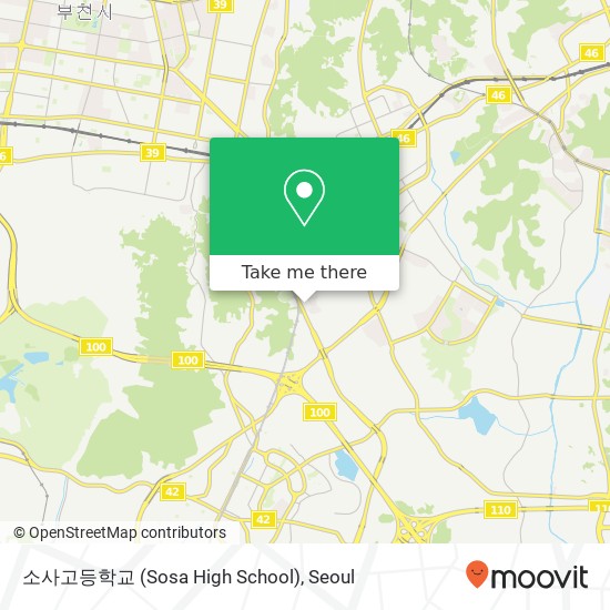 소사고등학교 (Sosa High School) map