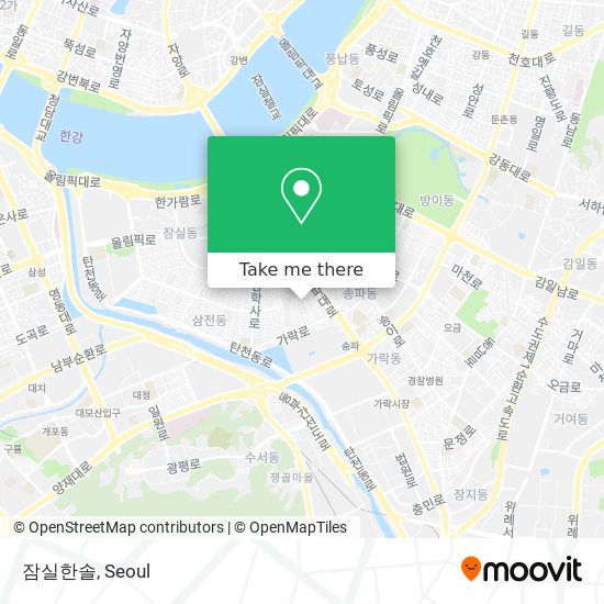 잠실한솔 map