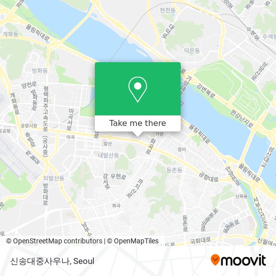 신송대중사우나 map