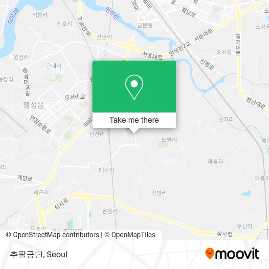 추팔공단 map