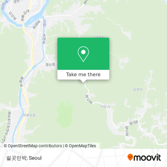 쉴곳민박 map