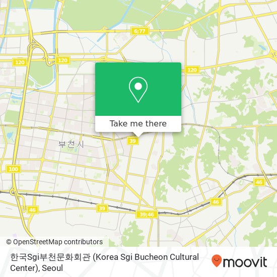 한국Sgi부천문화회관 (Korea Sgi Bucheon Cultural Center) map