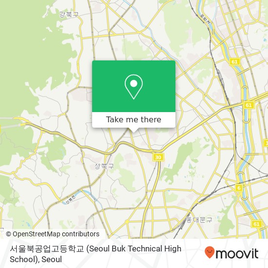 서울북공업고등학교 (Seoul Buk Technical High School) map