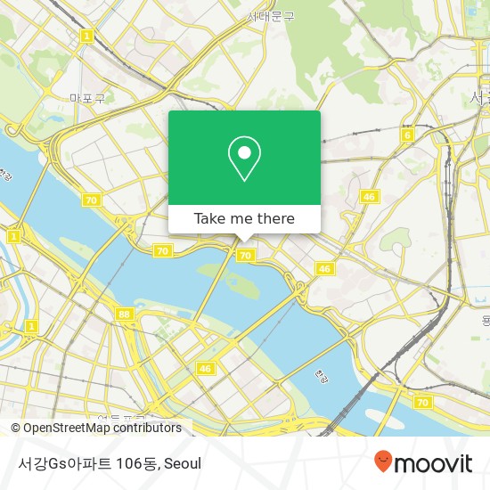 서강Gs아파트 106동 map