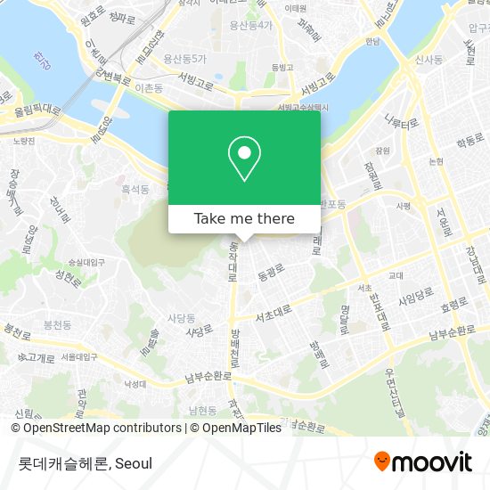 롯데캐슬헤론 map