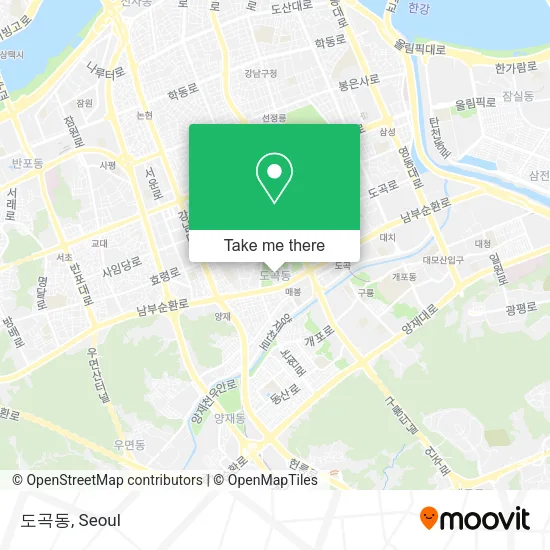도곡동 map