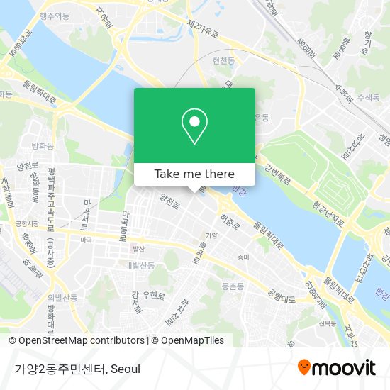 가양2동주민센터 map