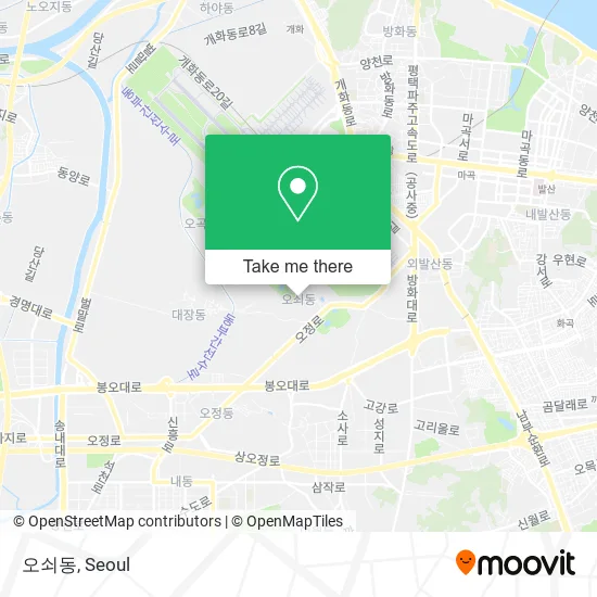 오쇠동 map