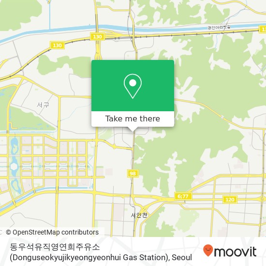 동우석유직영연희주유소 (Donguseokyujikyeongyeonhui Gas Station) map
