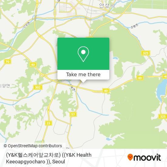 (Y&K헬스케어앞교차로) ((Y&K Health Keeoapgyocharo )) map