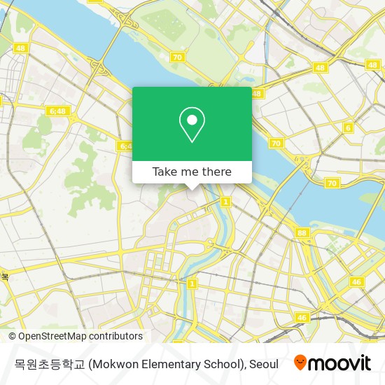 목원초등학교 (Mokwon Elementary School) map