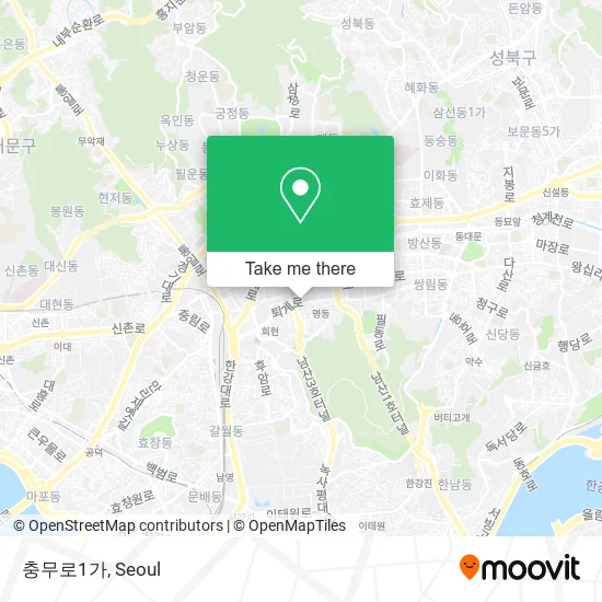 충무로1가 map