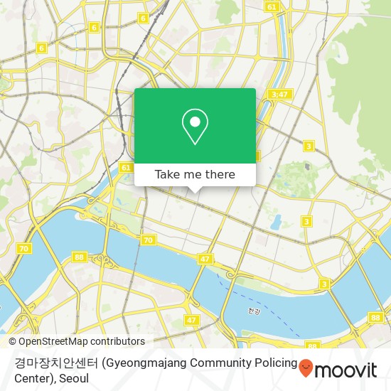 경마장치안센터 (Gyeongmajang Community Policing Center) map