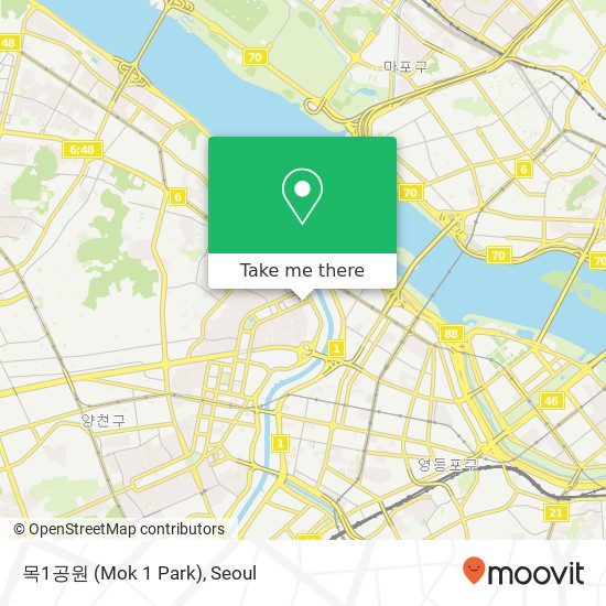 목1공원 (Mok 1 Park) map