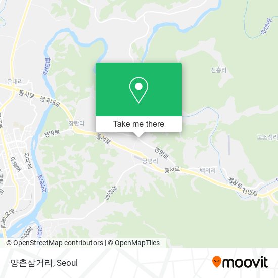 양촌삼거리 map