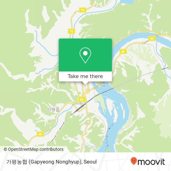 가평농협 (Gapyeong Nonghyup) map