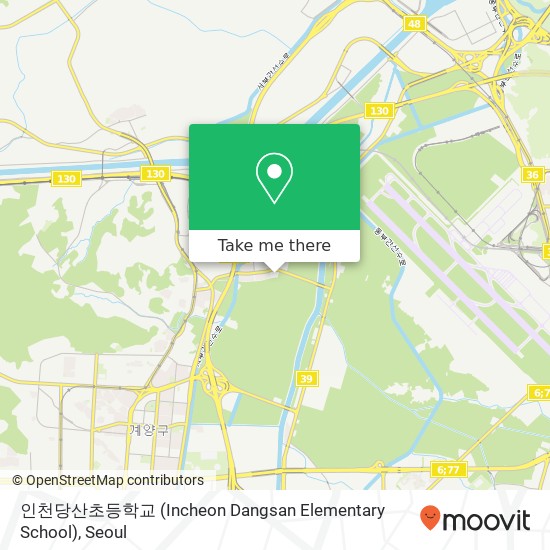 인천당산초등학교 (Incheon Dangsan Elementary School) map