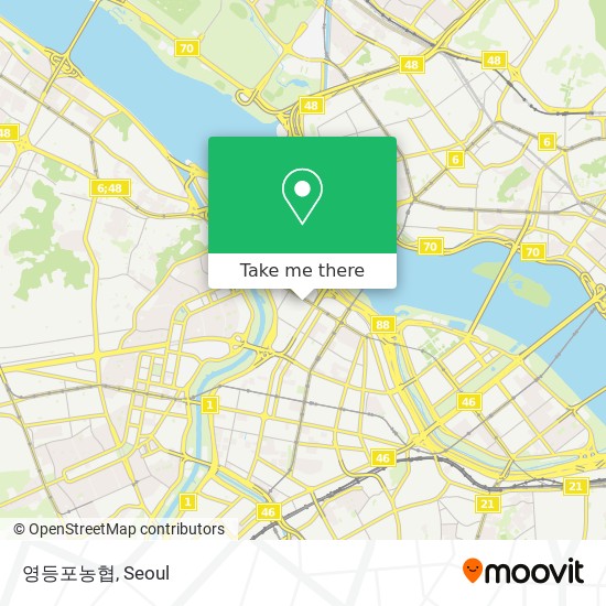 영등포농협 map