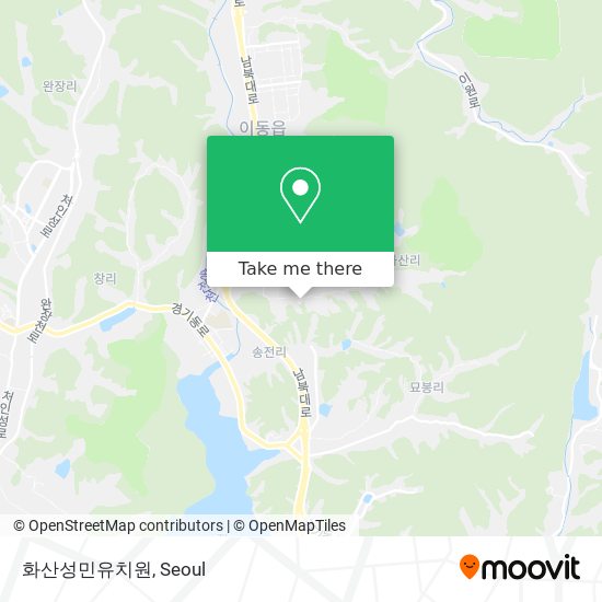 화산성민유치원 map