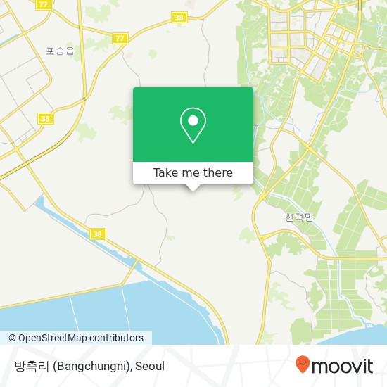 방축리 (Bangchungni) map