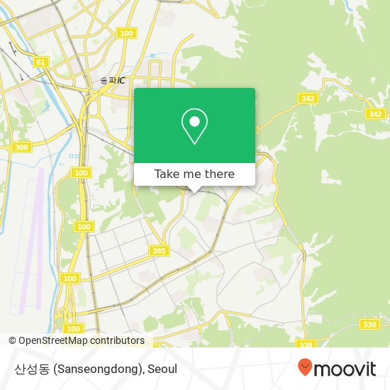 산성동 (Sanseongdong) map