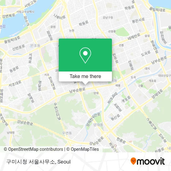 구미시청 서울사무소 map