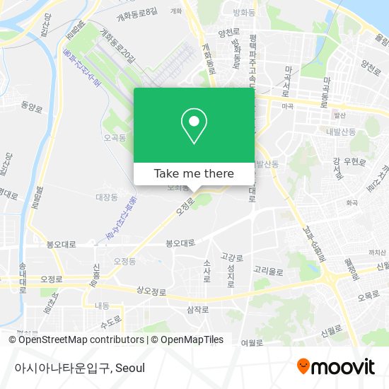 아시아나타운입구 map