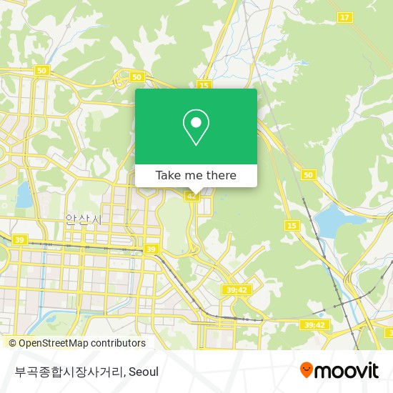 부곡종합시장사거리 map